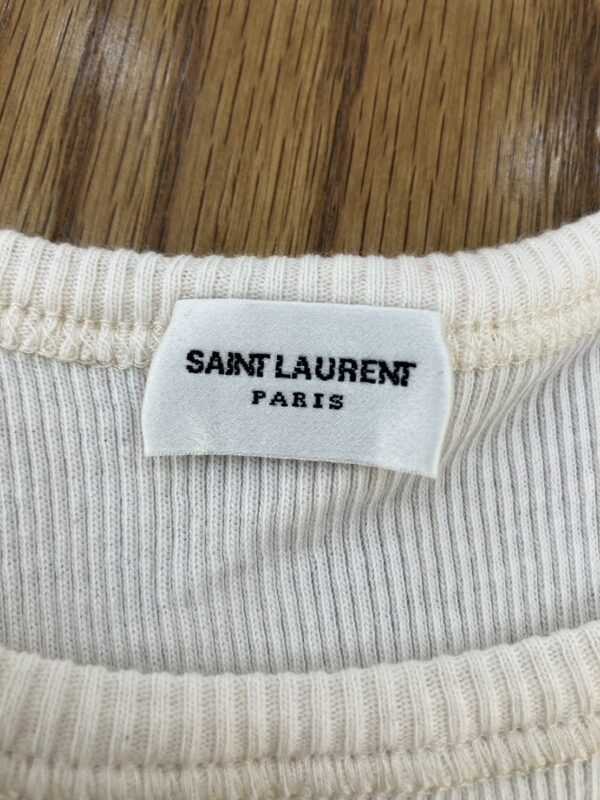 【サイズ:XXL】 SAINT LAURENT サンローラン 24SS 761275 Y37EC リブタンクトップ - 画像 (3)