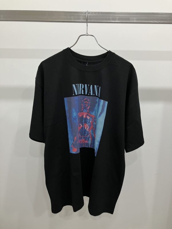 【サイズ:XL】 NEIGHBORHOOD ネイバーフッド NIRVANA . TEE SS-2 SPOT 241PCNH-ST04S ニルヴァーナ Sliver スリヴァープリントTシャツ