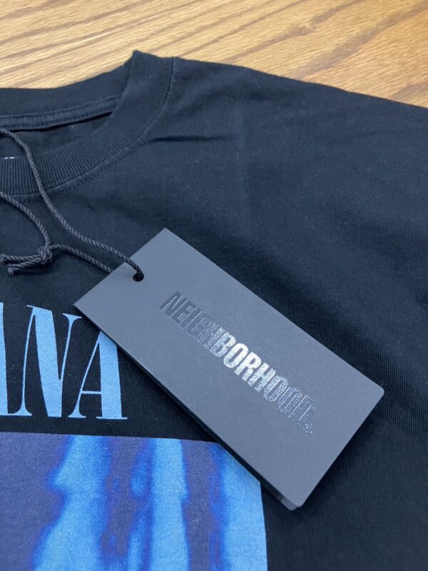 【サイズ:XL】 NEIGHBORHOOD ネイバーフッド NIRVANA . TEE SS-2 SPOT 241PCNH-ST04S ニルヴァーナ Sliver スリヴァープリントTシャツ - 画像 (4)