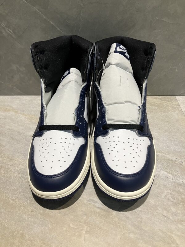 【サイズ:27.5㎝】NIKE ナイキ AIR JORDAN 1 RETRO HIGH OG MIDNIGHT NAVY DZ5485-401 エアジョーダン 1 レトロ ハイ オージーミッドナイト ネイビースニーカー - 画像 (3)