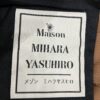 【サイズ:48】MIHARA YASUHIROミハラヤスヒロ J09PT051 センタープレスロングパンツ - 画像 (3)
