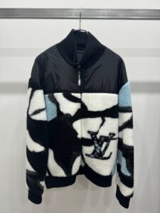 LOUIS VUITTON 24SS LVアイスパターンフリース