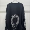 Chrome Hearts SWTSHRT PLVR バックホースシュー袖フローラルプリントスウェット - 画像 (2)