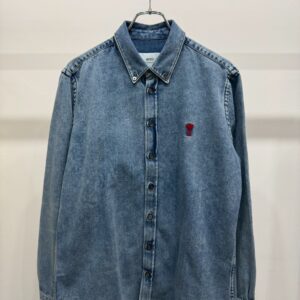 AMI PARIS 25SS Ami De Coeur デニムシャツ