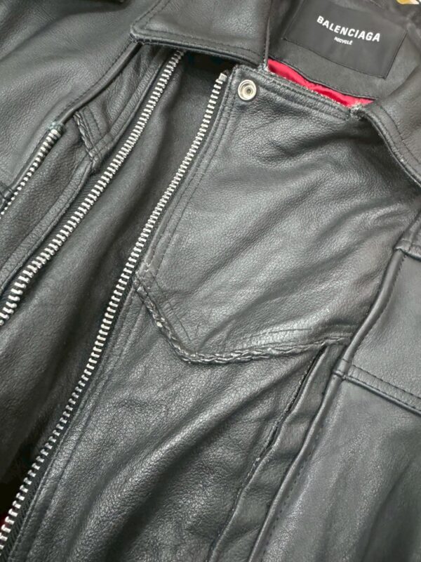 BALENCIAGA Upcycle Oversize Biker Jacket - 画像 (18)