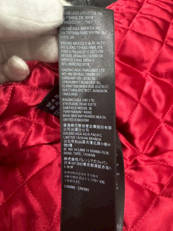 BALENCIAGA Upcycle Oversize Biker Jacket - 画像 (14)