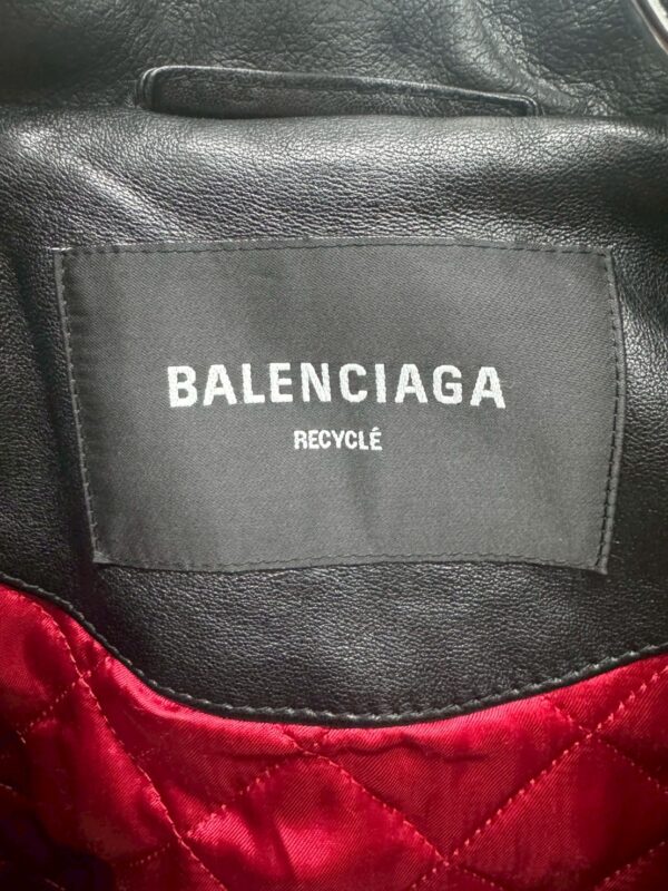 BALENCIAGA Upcycle Oversize Biker Jacket - 画像 (3)