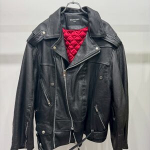 BALENCIAGA Upcycle Oversize Biker Jacket