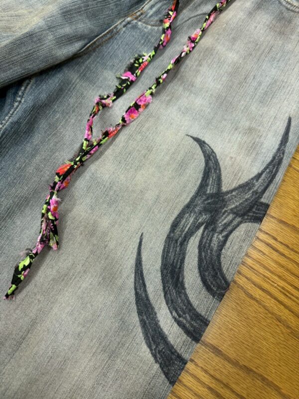 BALENCIAGA TATTOO BUGGY JEANS - 画像 (8)