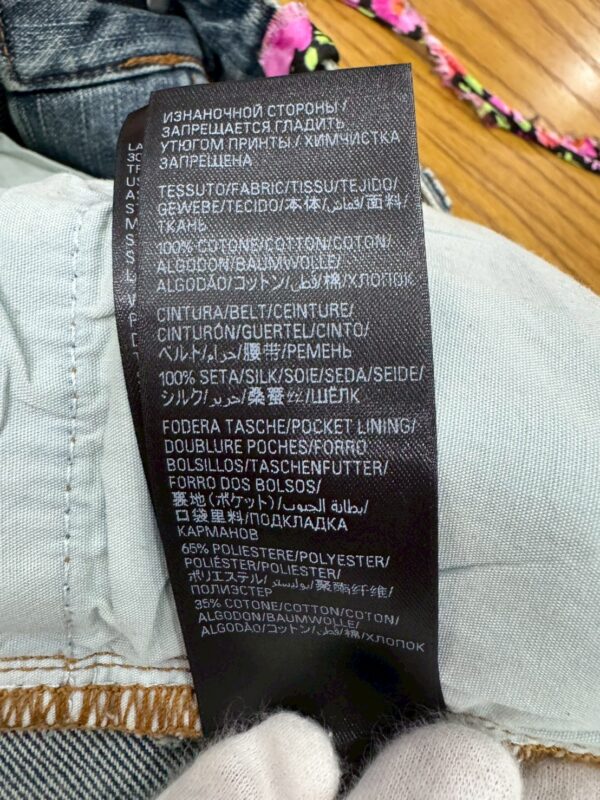 BALENCIAGA TATTOO BUGGY JEANS - 画像 (7)