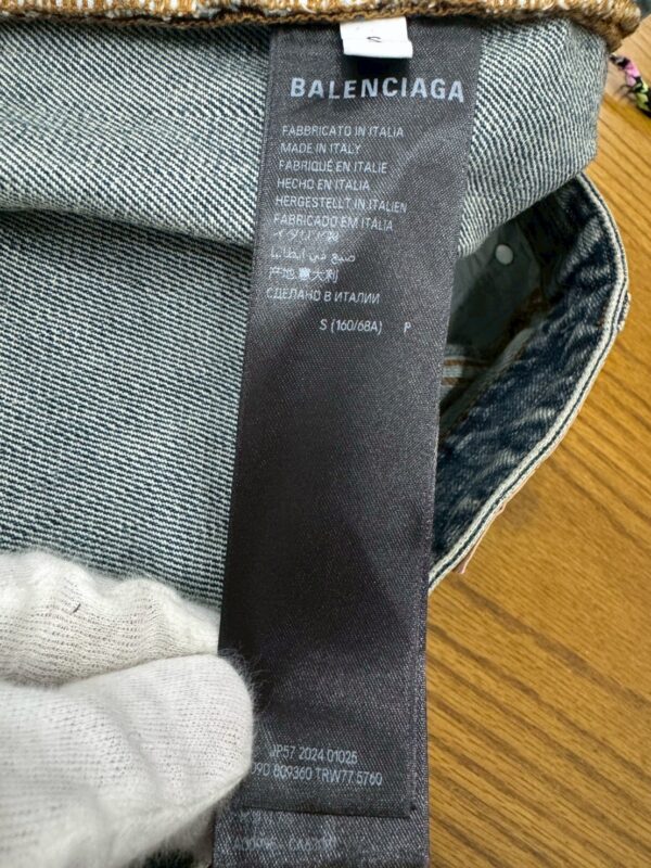 BALENCIAGA TATTOO BUGGY JEANS - 画像 (6)